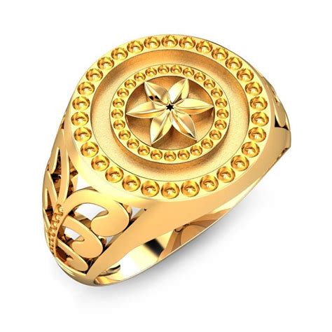 gold designer rings for men